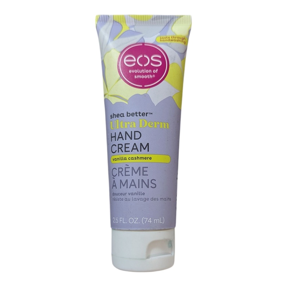 BBB. eos‎ Shea Better Ultra Derm Hand Cream Vanilla Cashmere Moisturizer 2.5 oz